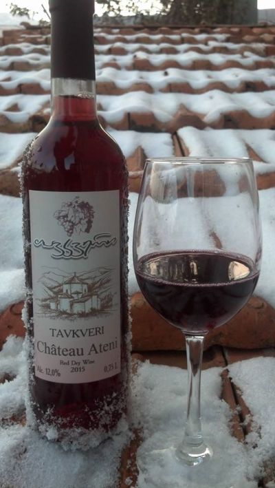 Wine Tavkveri rose 2018 12% 0.75.